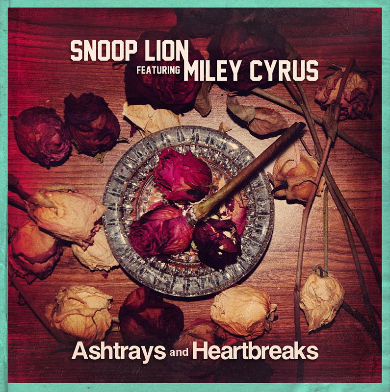 Capa do single Ashtrays and Heartbreaks feat Miley Cyrus