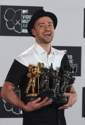 Justin Timberlake no VMA 2013 (Foto: Jamie McCarthy/ Getty Images)