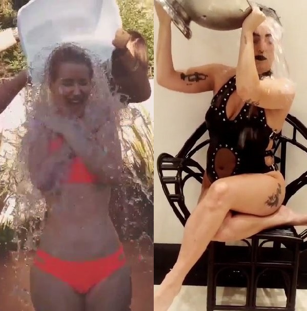 Iggy Azalea, Lady Gaga e outros participaram da brincadeira (Reprodução)