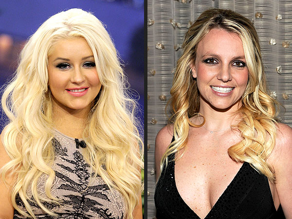 Christina simulou a voz de Britney cantando música de ninar (Getty Images)