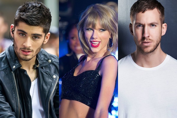 Zayn Malik chegou a dizer para Calvin Harris'acalmar a periquita' (Reprodução)