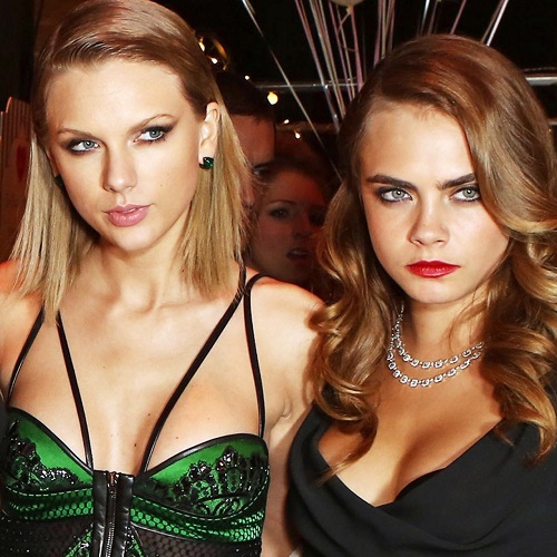 Cara Delevingne seria uma das amigas afastadas de Taylor Swift (Getty Images)