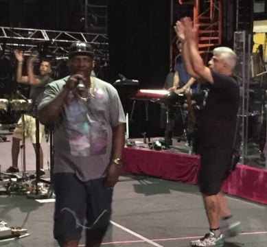 Foto de ensaio para o show no Rock In Rio (Divulgação)