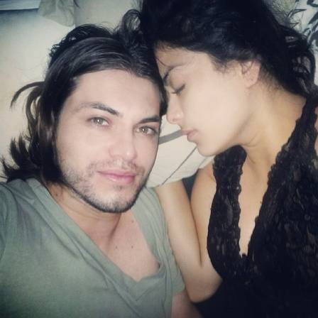 Li Martins, ao lado de Matheus Herriez (Reprodução/Instagram)
