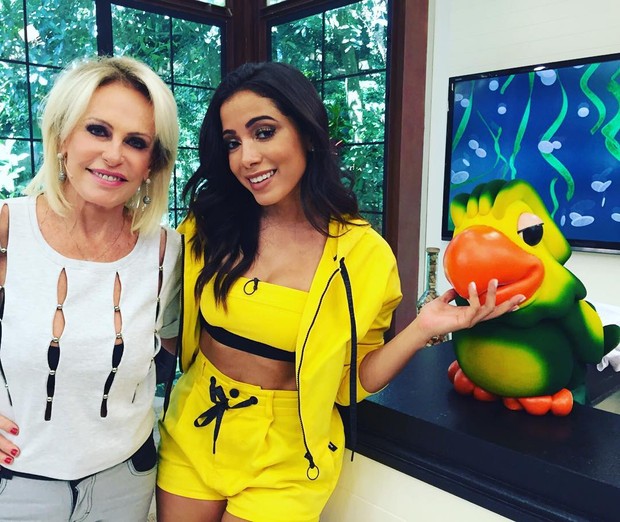 Cantora esteve no'Mais você', programa da TV Globo (Reprodução/Instagram)