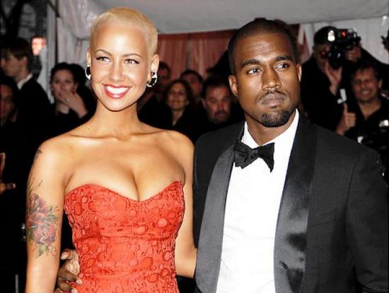 Amber Rose e Kanye West se relacionaram entre 2008 e 2010 (Divulgação)