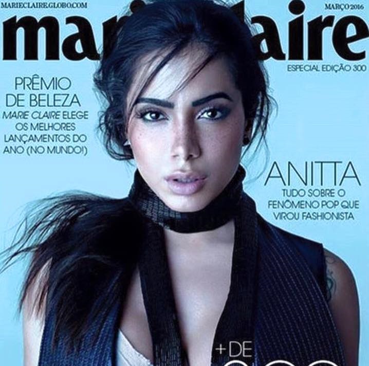 Artista estampa capa da publicação de março da Marie Claire (Divulgação)