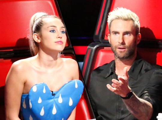 Miley e Adam embolsam entre US$ 13 milhões e US$ 15 milhões por ano (Divulgação)