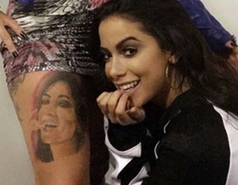 'Estou chocada. Amei!', disse a artista em rede social (Reprodução/Snapchat)