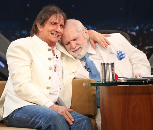 Cantor participou do'Programa do Jô', em sua última temporada (TVGlobo/Divulg.)