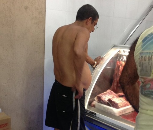 'Exemplo de simplicidade', diz internauta que divulgou foto (@Fcaio701/Twitter)