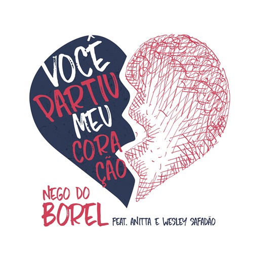 Capa do single 'Você partiu meu coração' (Divulgação)