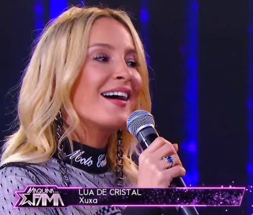 Claudia Leitte cantou trecho de'Lua de Cristal' (Reprodução/YouTube)