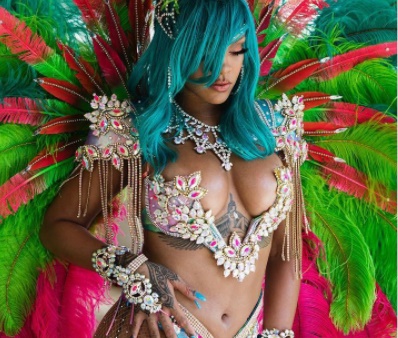 Rihanna foi vítima de agressão por Brown quando eles namoravam (Repr./Instagram)