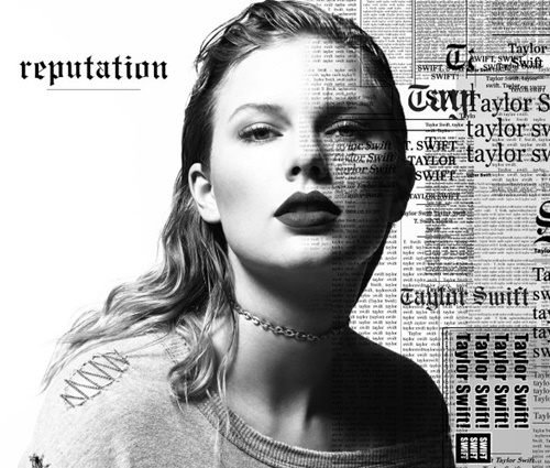 Capa de'Reputation', novo álbum de Taylor Swift (Divulgação)