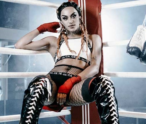 Perrie Edwards chegou a dançar twerk ao som de Pabllo Vittar (Divulgação)