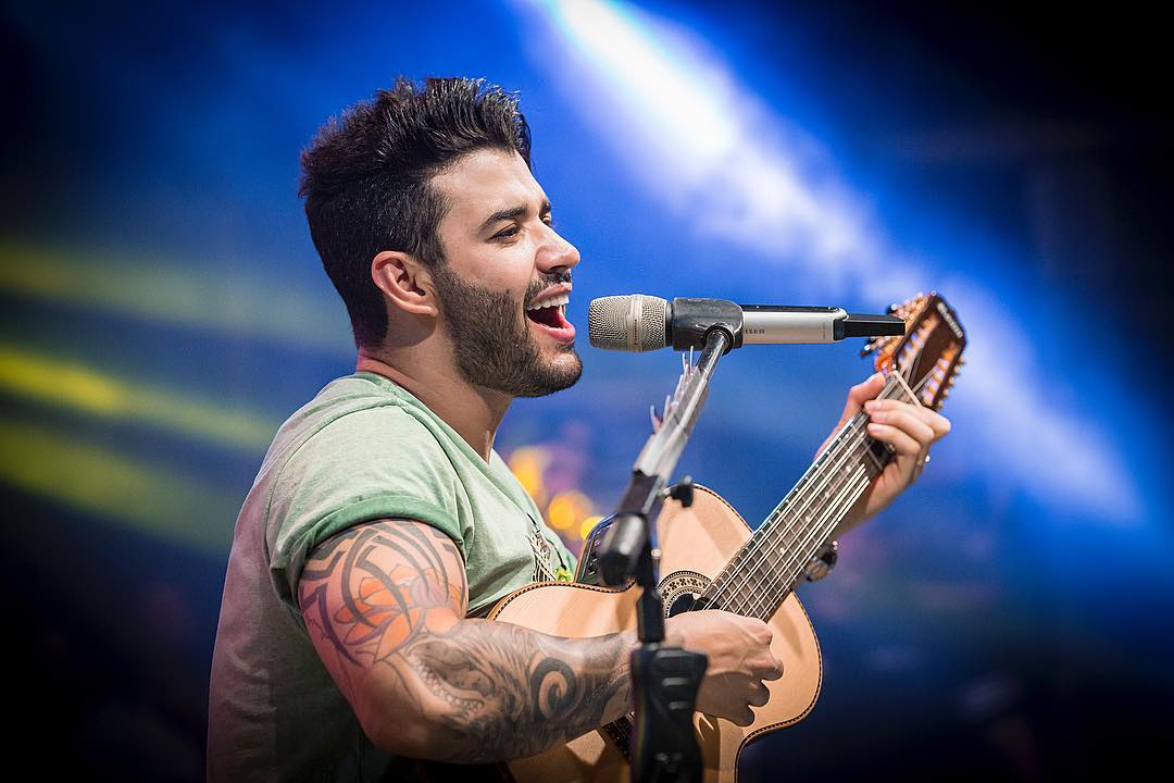 Disparos encerraram show de Gusttavo Lima em Rondonópolis (Reprodução/Instagram)