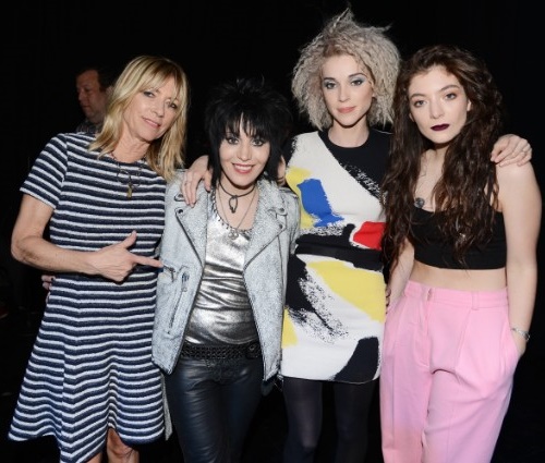 Show no Rock Hall só teve cantoras, como Lorde e Joan Jett (Reprodução/Facebook)