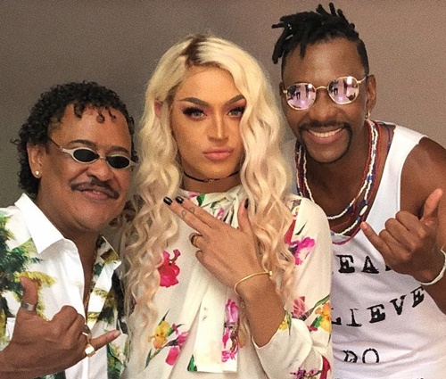 'A nova loira do Tchan é linda', disse Pabllo na legenda (Reprodução/Instagram)