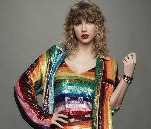Briga entre Taylor (foto) e casal Kardashian-West já é antiga (Rep./Instagram)