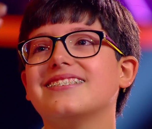 Matheus Loubet agradeceu por poder participar do programa (Reprodução/TV Globo)
