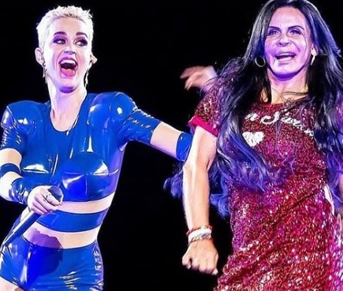 Participação aconteceu durante show no último sábado, 17 (Reprodução/Instagram)