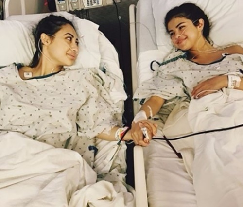Francia Raisa doou rim à amiga Selena Gomez (Reprodução/Instagram)