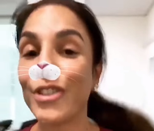 Cantora postou vídeos comendo salada e fazendo exercícios (Reprodução/Instagram)
