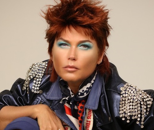Apresentadora e cantora se revelou fã de David Bowie (TV Vogue/Divulgação)