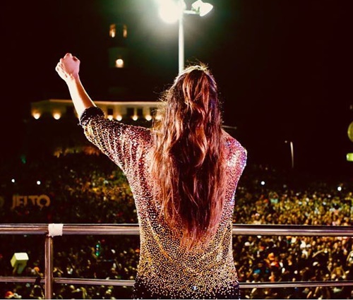 Ivete celebrou aniversário de Salvador com trio elétrico (Reprodução/Instagram)