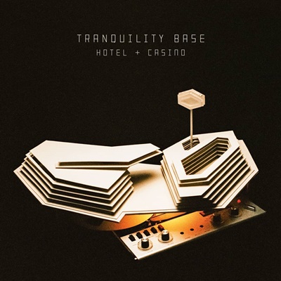 Capa de'Tranquility Base Hotel & Casino', novo álbum da banda (Divulgação)