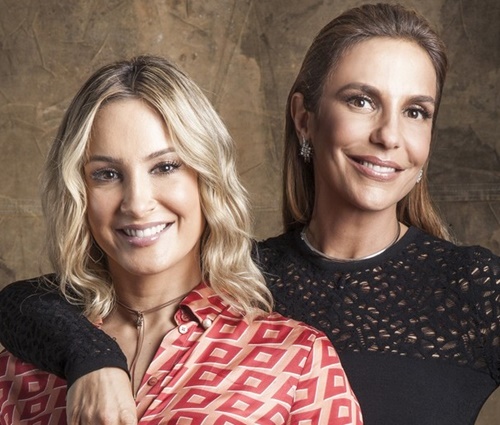 Rixa não é real: as duas cantoras são amigas (TV Globo/Divulgação)