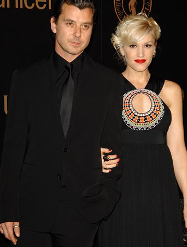 O casal Gavin Rossdale e Gwen Stefani