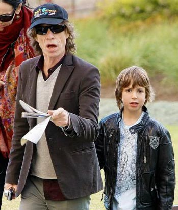 Mick Jagger e Lucas Gimenez
