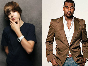 Kanye West convida Justin Bieber pelo Twitter