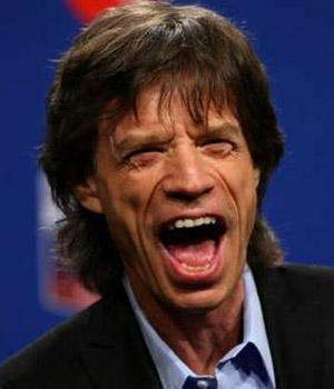 Mick Jagger não para!