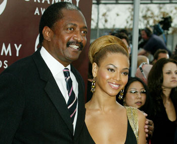 Beyonce e seu pai, Mathew Knowles