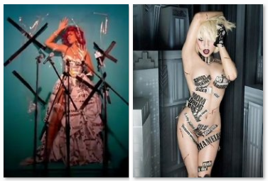 Comparação entre as imagens contestadas