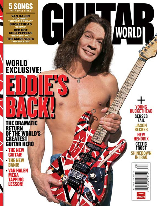 Eddie Van Halen é O Melhor Guitarrista Para Os Leitores Da Guitar World Revista Cifras