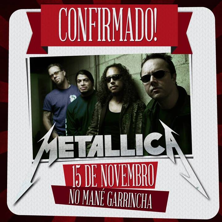 Show do Metallica em Brasília é cancelado horas após confirmação