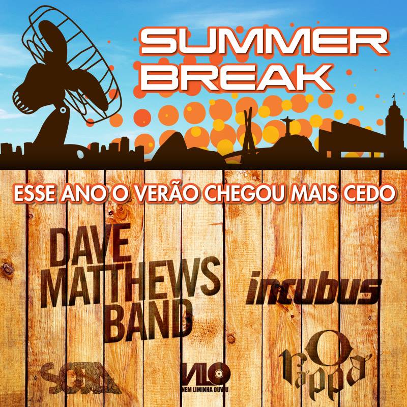 Cartaz do Summer Break Festival (Foto: Divulgação/ Facebook)