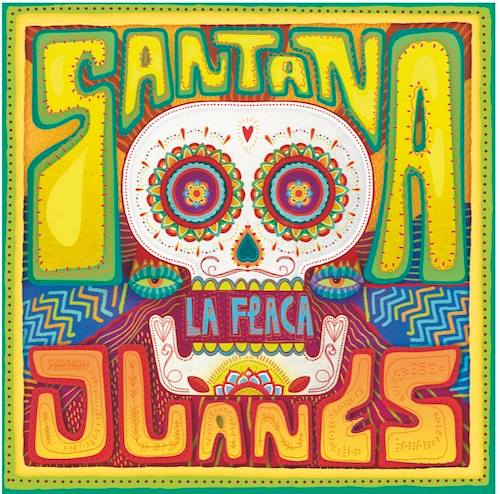 Capa do single La Flaca, parceria de Santana e Juanes (Foto: Divulgação)