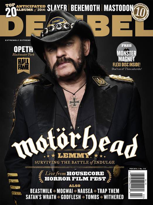 Capa da revista 'Decibel', que contém a matéria com Todd Singerman (Divulgação)