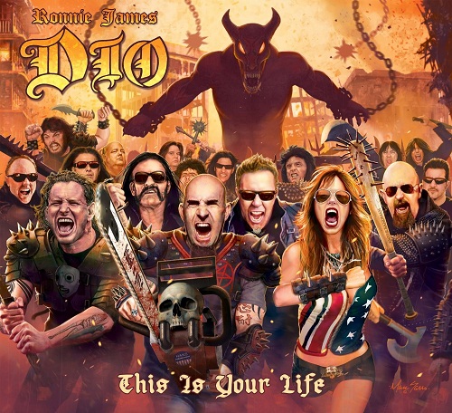 Capa de 'This Is Your Life', tributo a Ronnie James Dio (Reprodução)