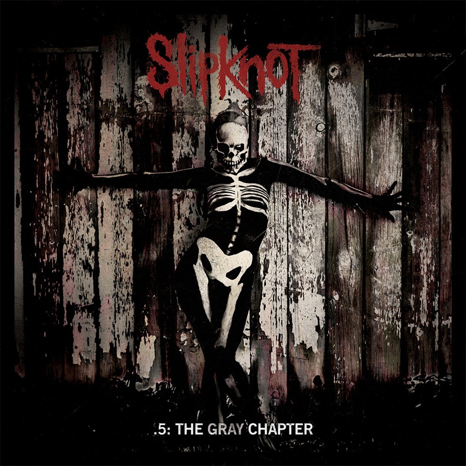 Capa de '.5: The Gray Chapter', novo disco do Slipknot (Divulgação)