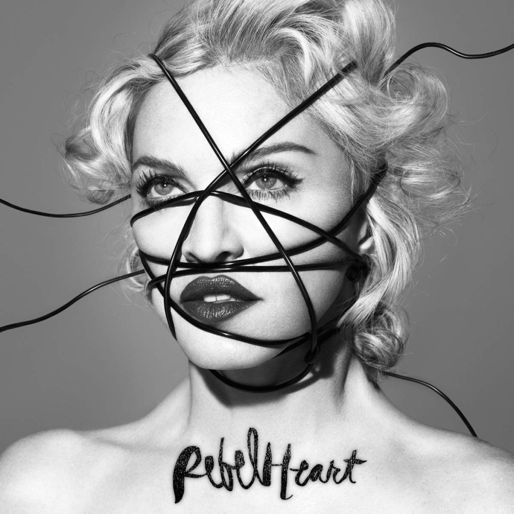 Capa do disco 'Rebel Heart', que tem a música 'Illuminati' (Divulgação)