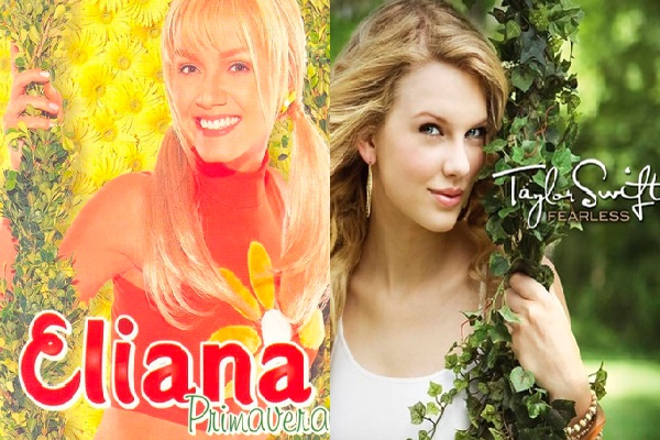Taylor Swift 'copiou' Eliana, por exemplo (Reprodução/Facebook)