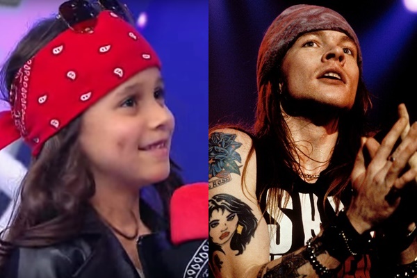 Pelo Facebook, Guns N’ Roses elogia menino que fez cover da banda no Raul Gil