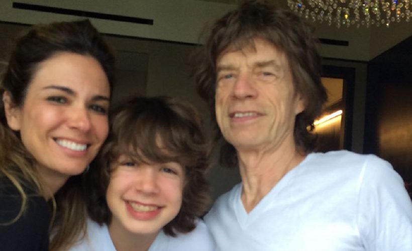 mick jagger e luciana gimenez