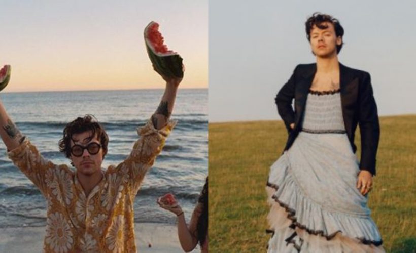 Harry Styles-fotos vestido polêmica